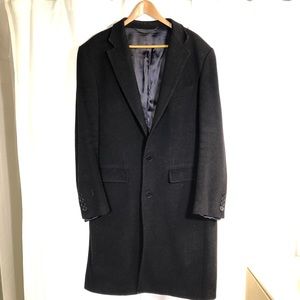 Zara Men’s Wool Overcoat Size Large
